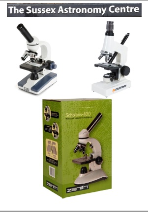 Microscopes now available from The Sussex Astronomy Centre