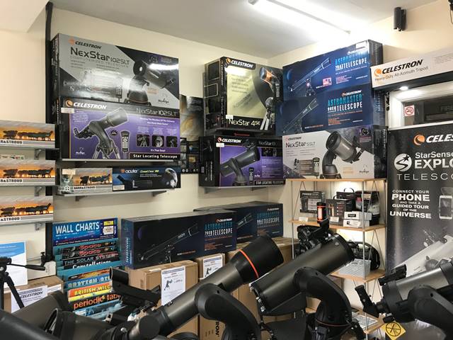 Celestron Telescopes at The Sussex Astronomy Centre